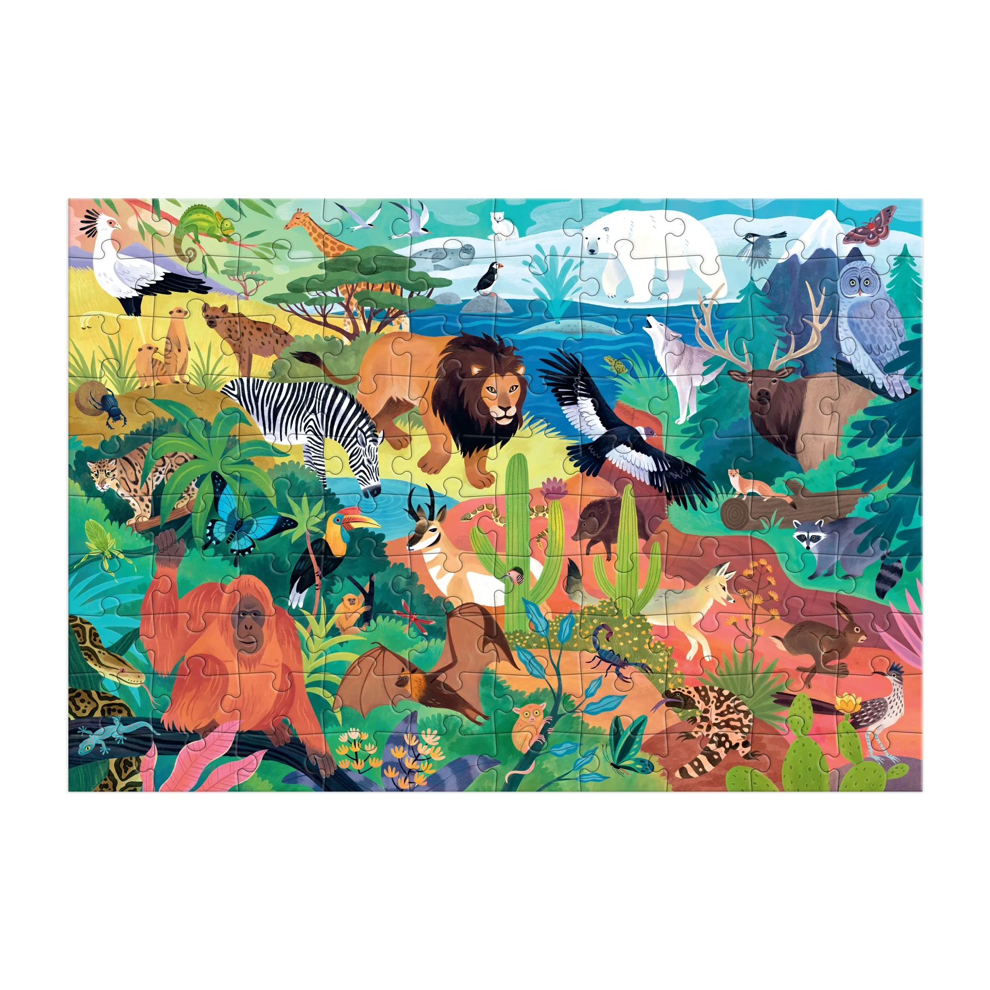 Animals of the World 100 Piece Puzzle - Image 4
