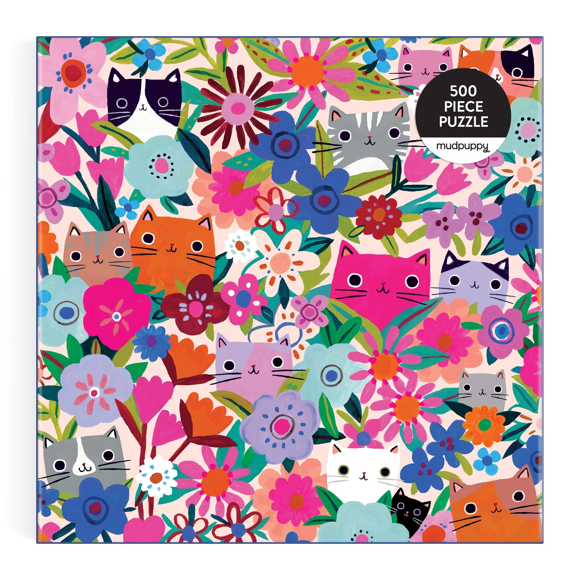 Blooming Cats 500 Piece Family Puzzle - Image 2