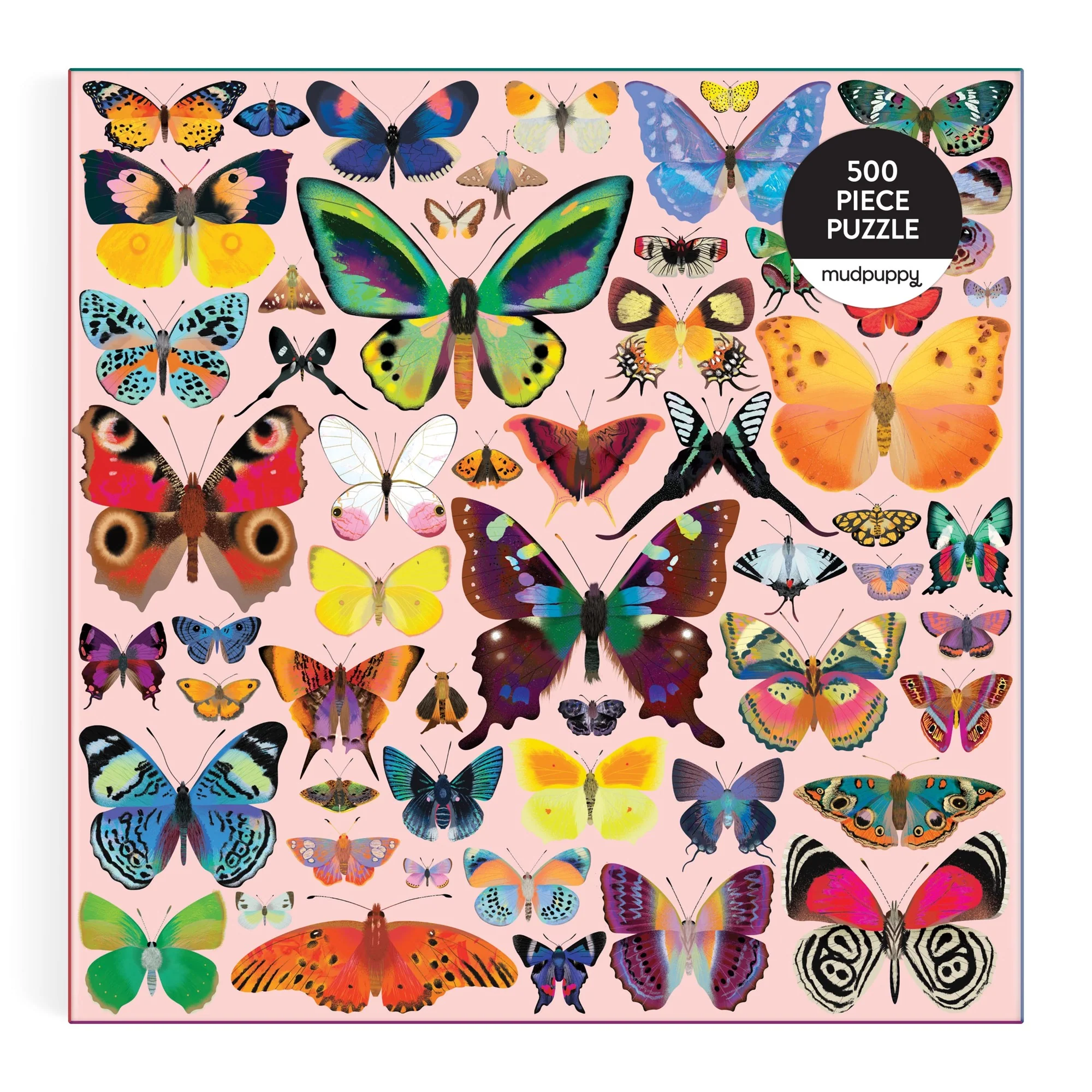 Brilliant Butterflies 500 Piece Family Puzzle - Image 2