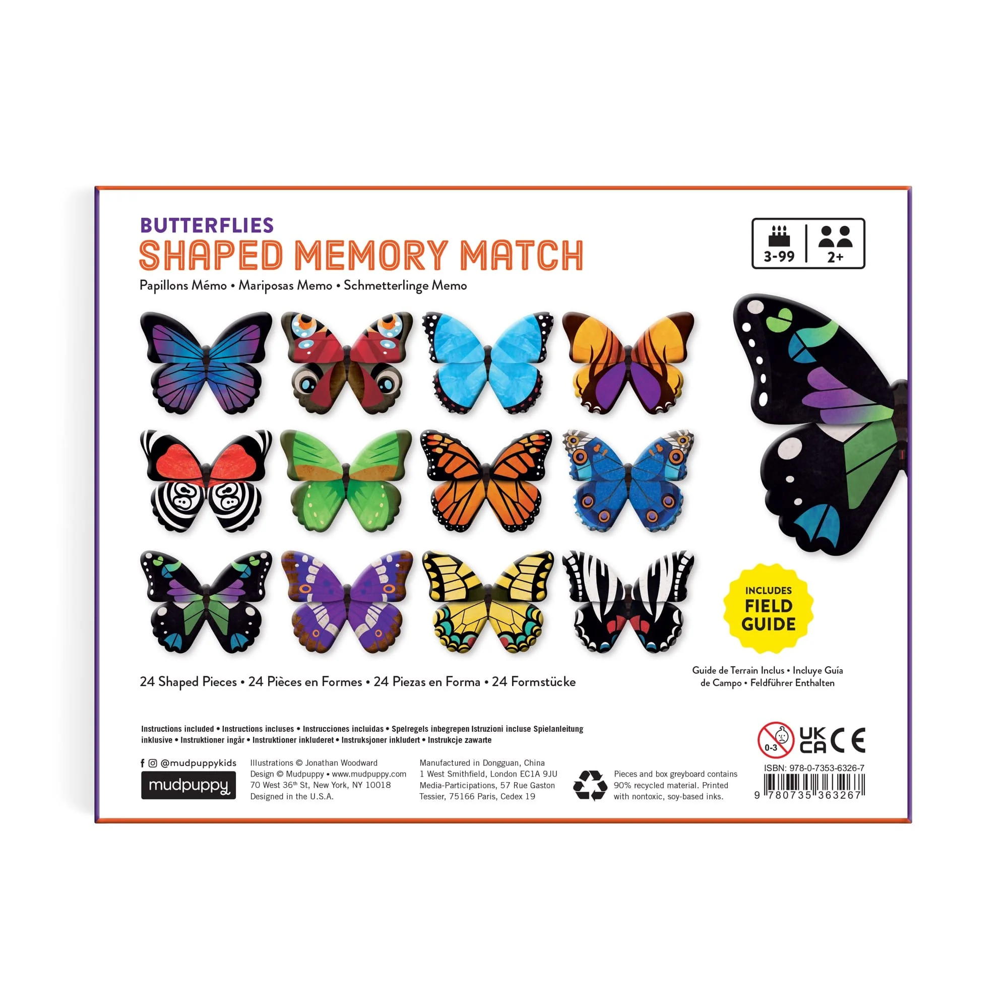Butterflies Shaped Memory Match - Image 5