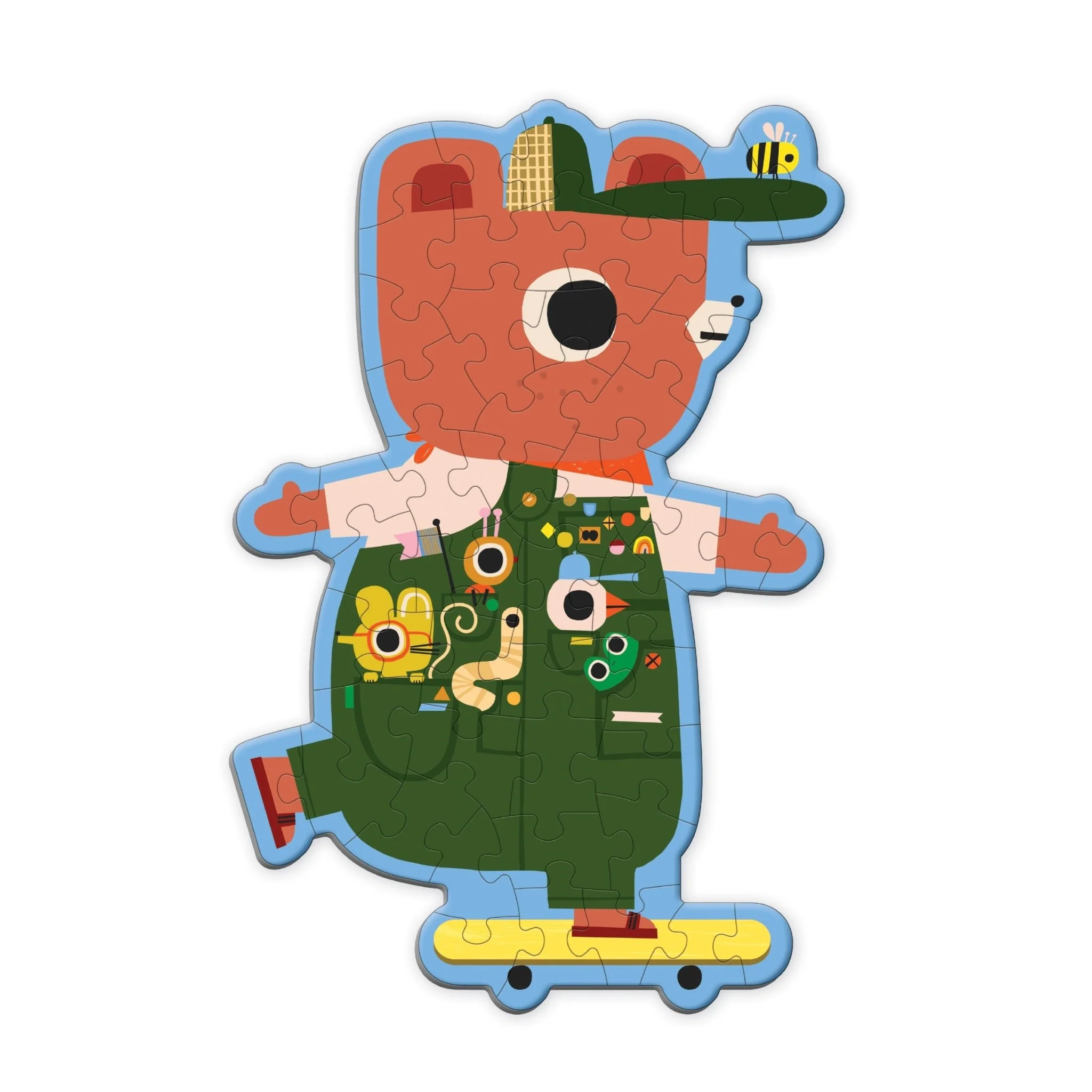 Cinnamon Bear 48 Piece Scratch & Sniff Shaped Mini Puzzle - Image 3