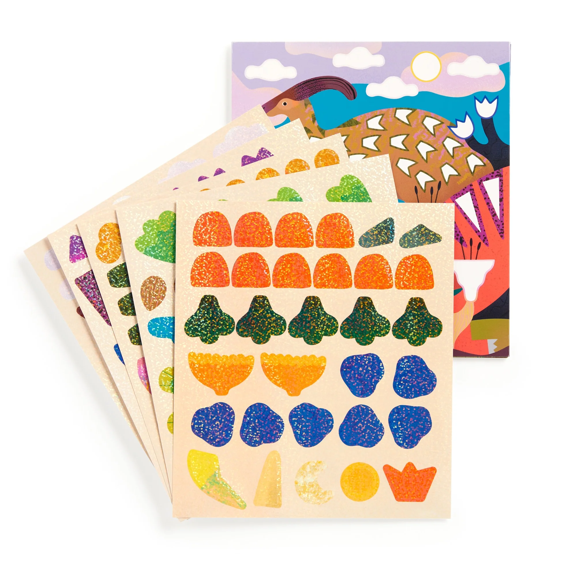 Dinosaur Land Sticker Sparkle Poster Activity Kit - Image 4