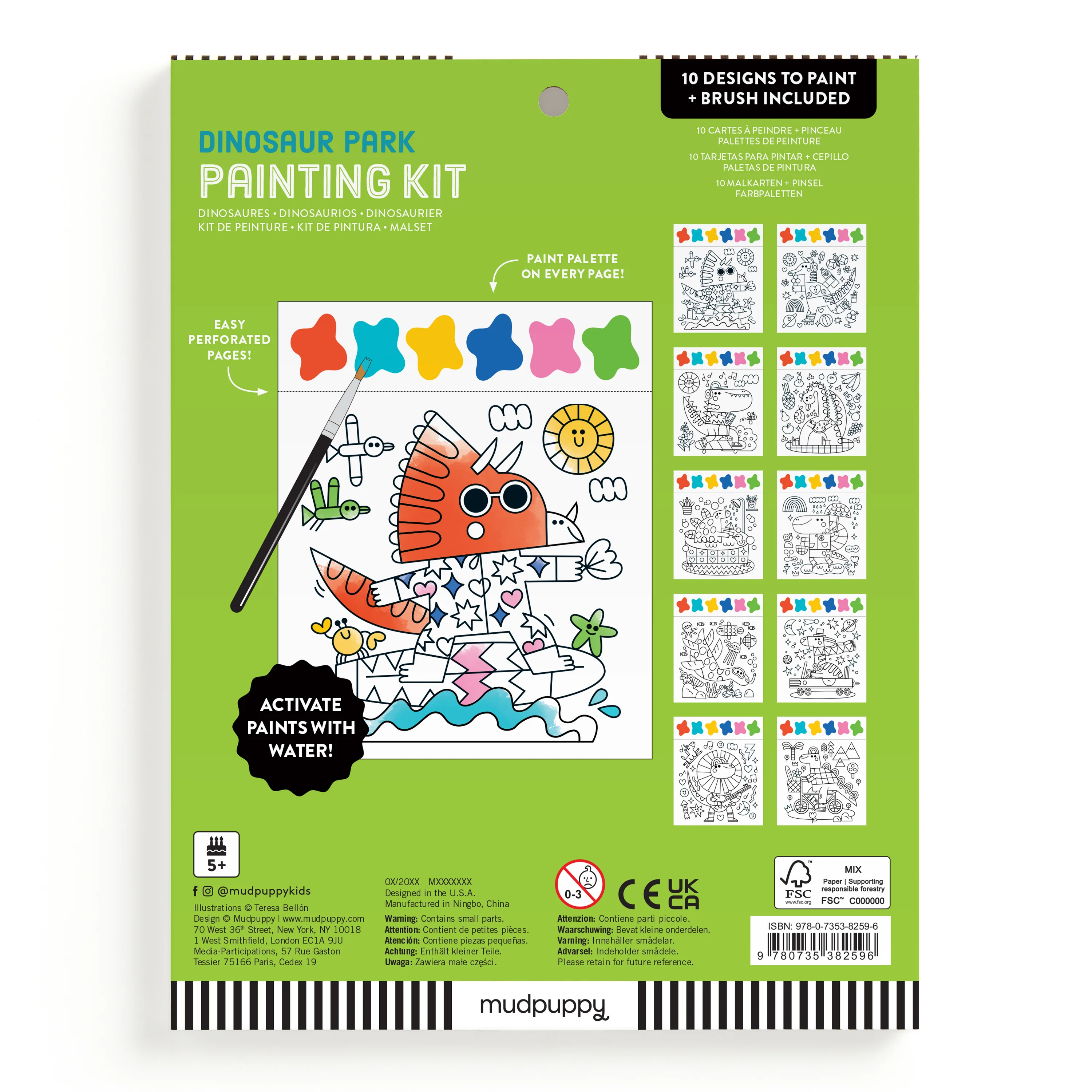 Dinosaur Park Painting Kit - Image 3
