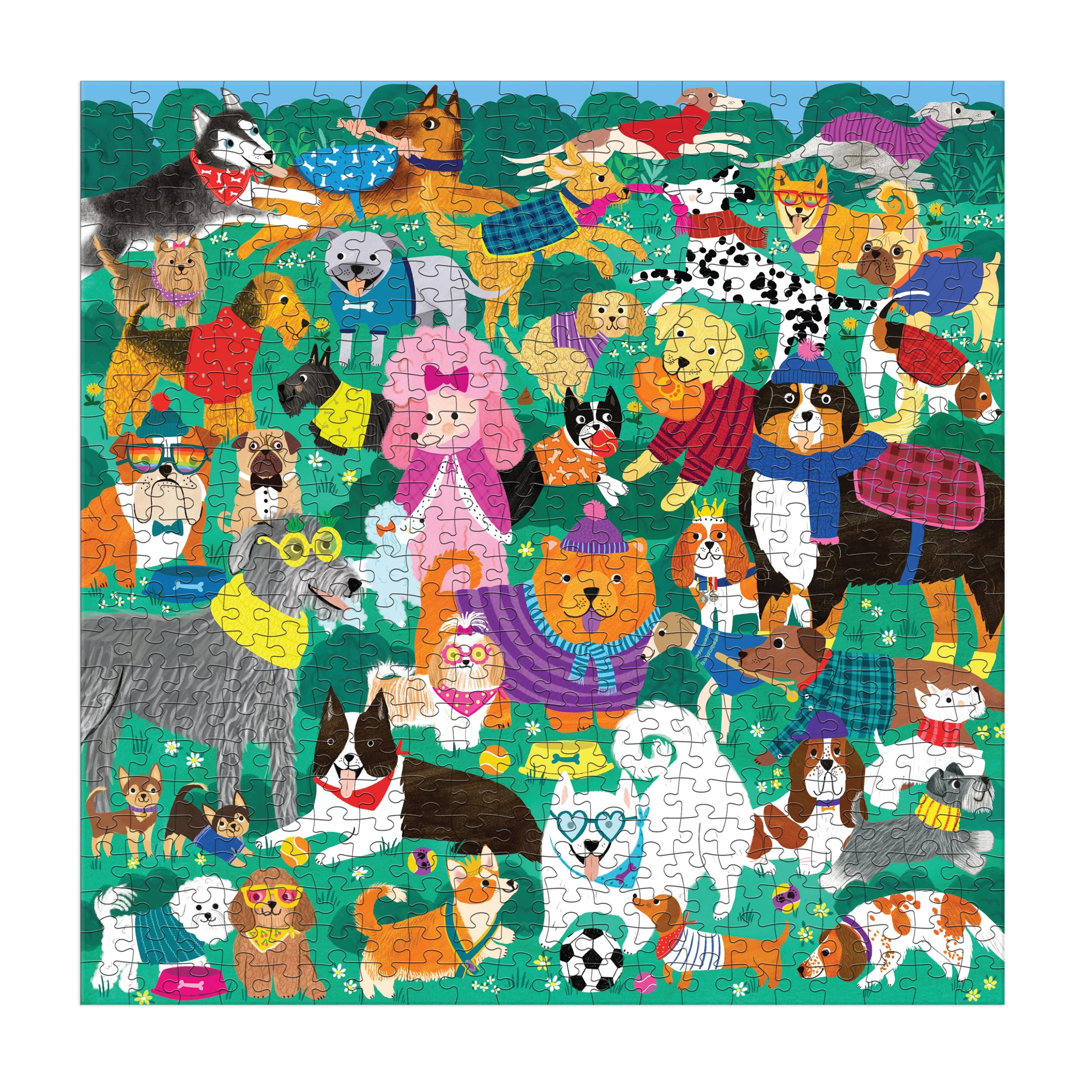 Doggone Days 500 Piece Family Puzzle - Image 4