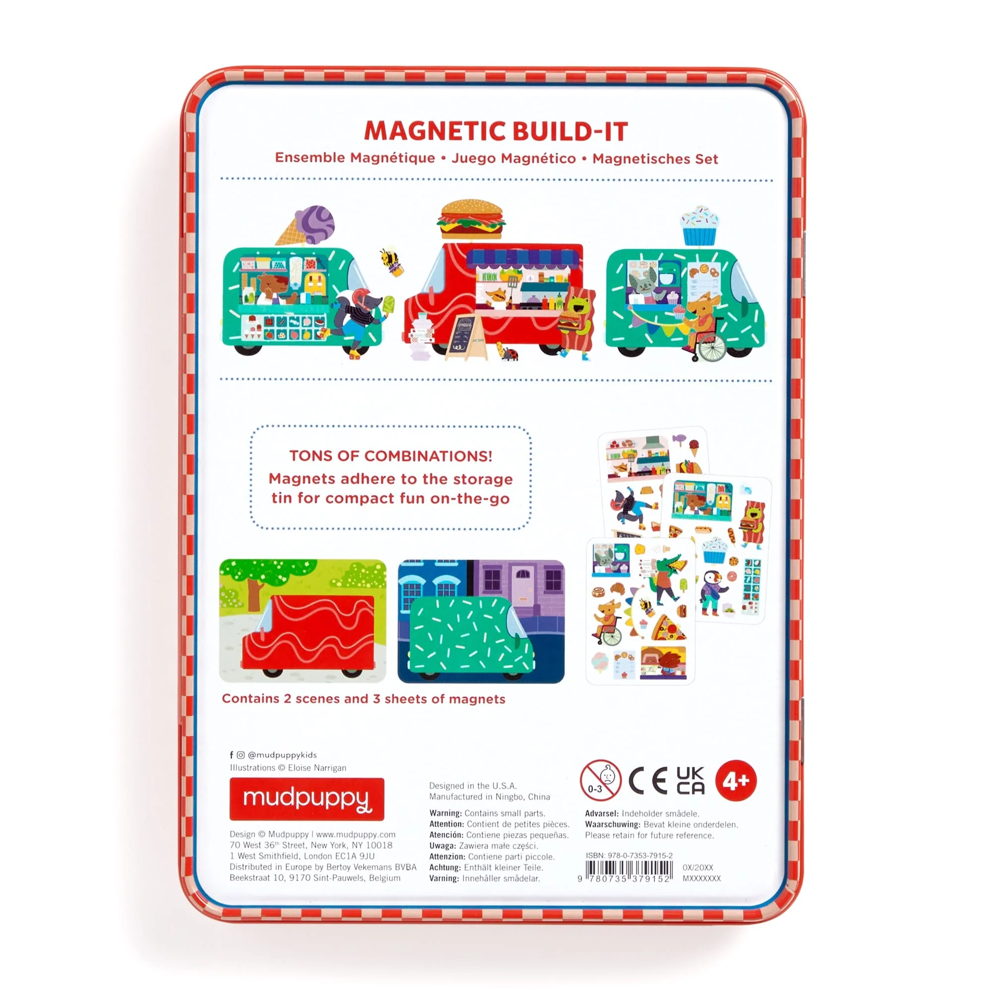Food Truck Festival Magnetic Play Set - Image 4