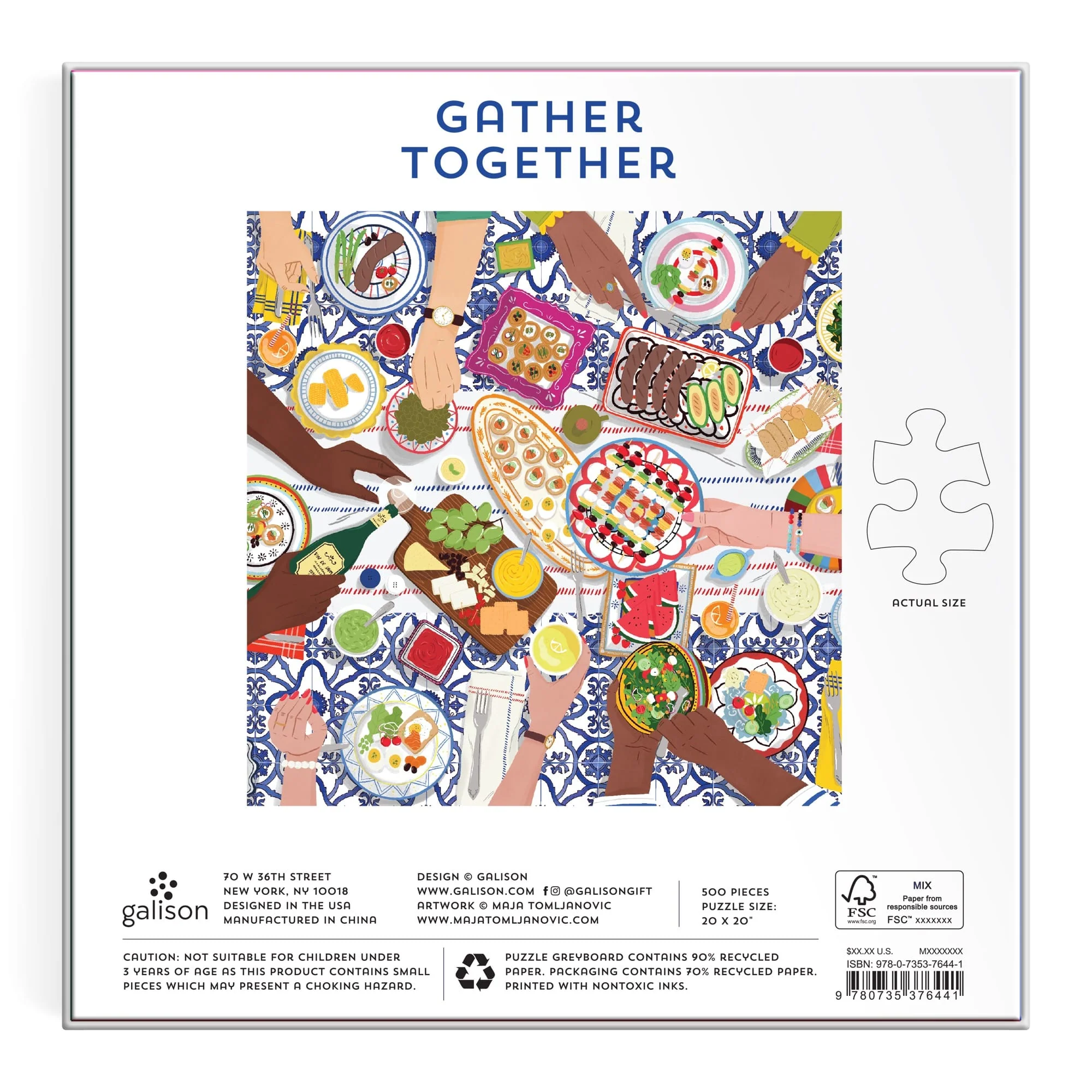 Gather Together 500 Piece Puzzle - Image 5