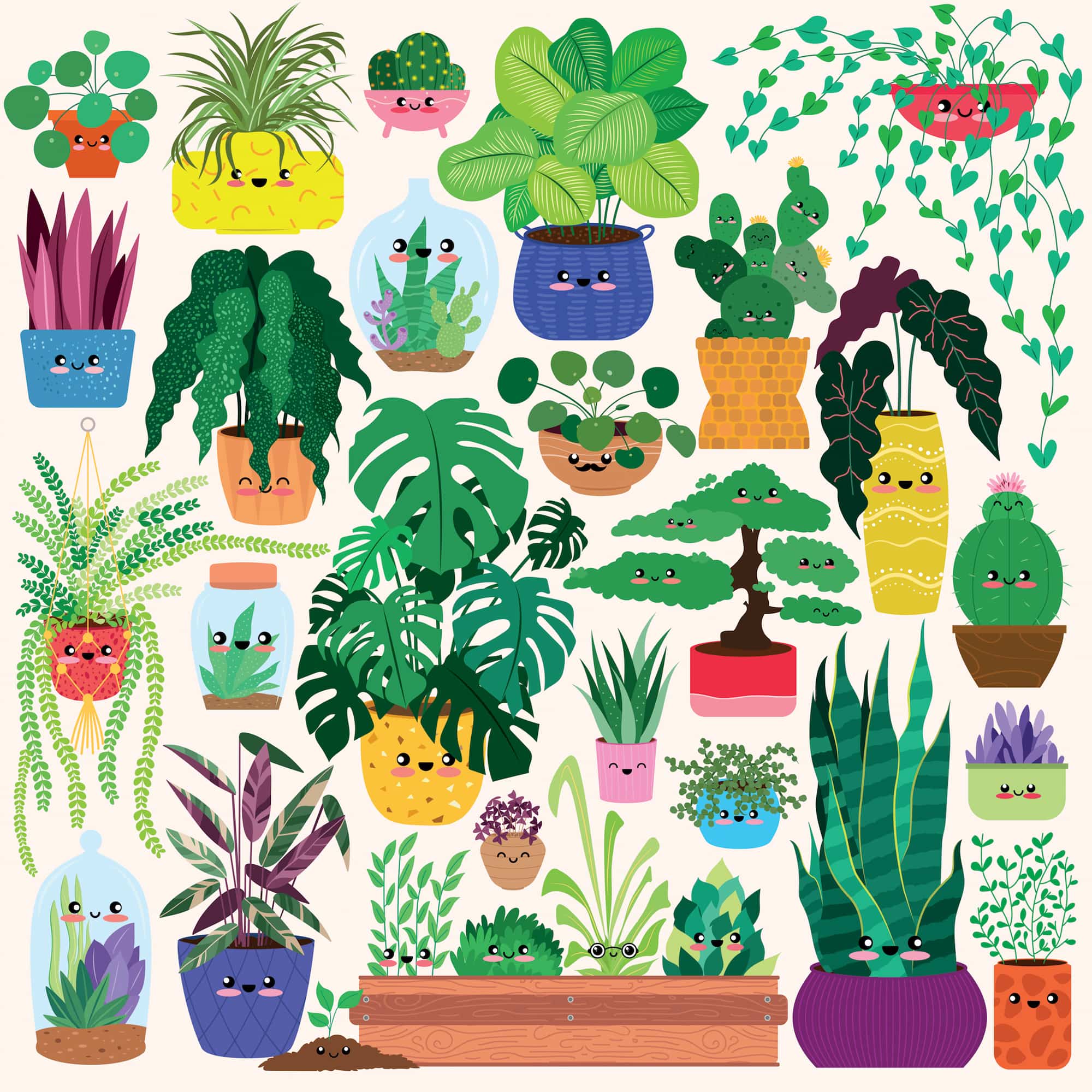 Happy Plants 500 Piece Family Puzzle - Image 5