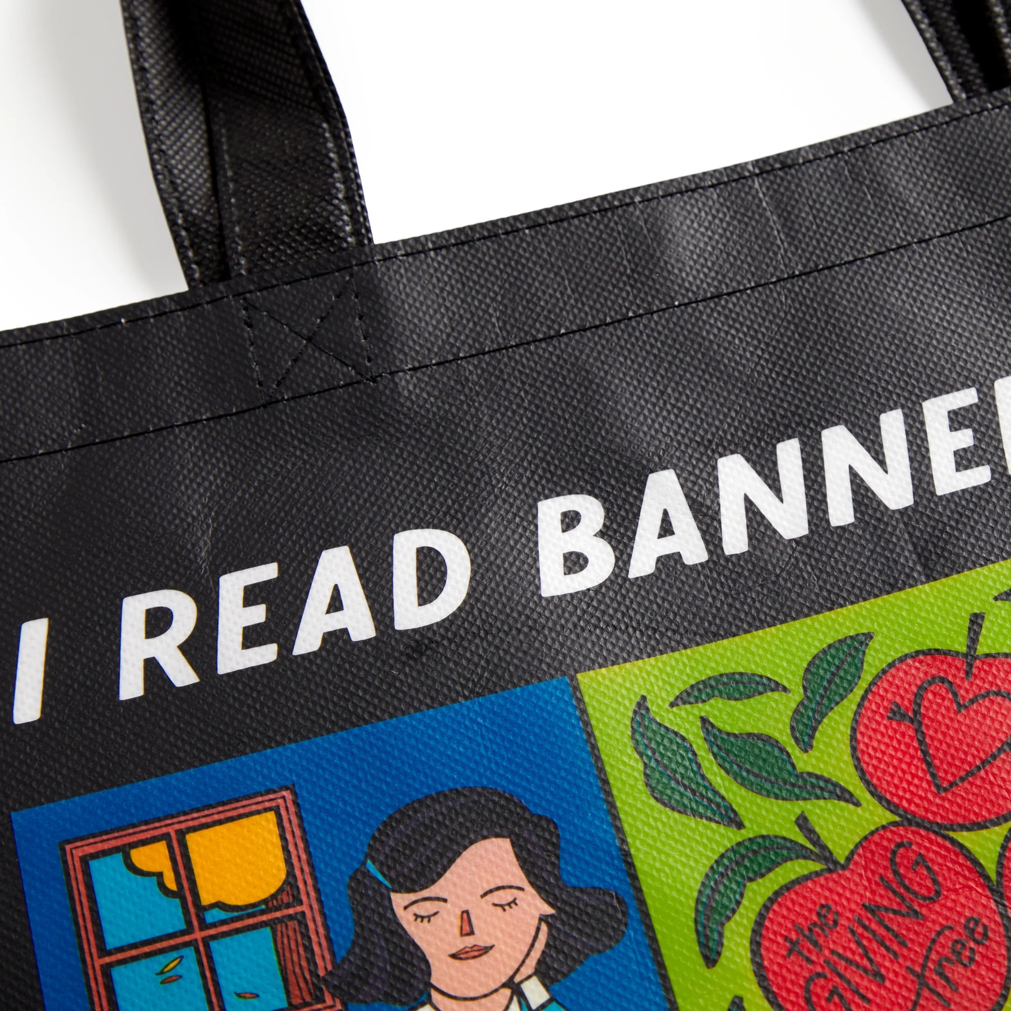 I Read Banned Books Reusable Shopping Bag - Image 2