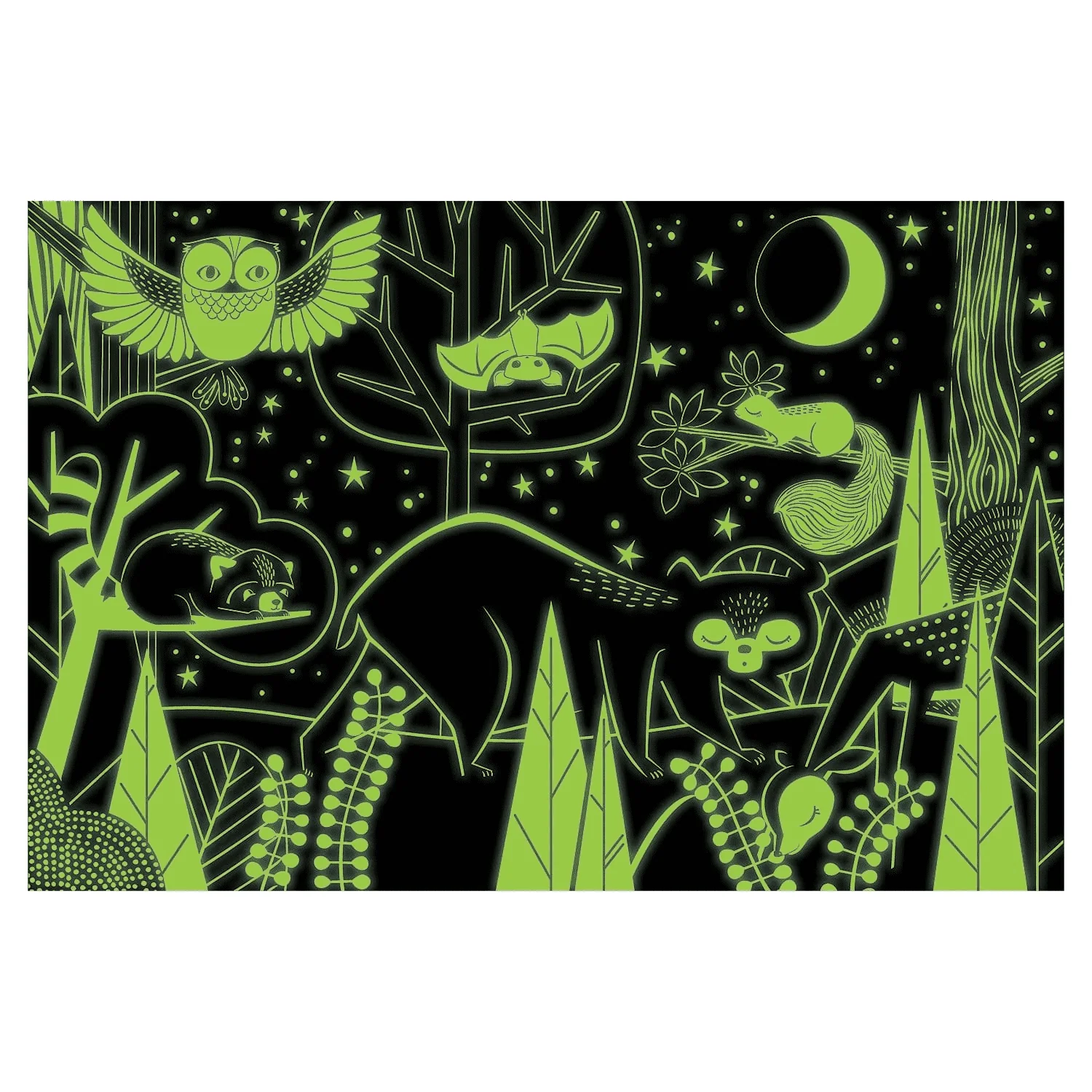 In The Forest Glow In The Dark Puzzle - Image 3