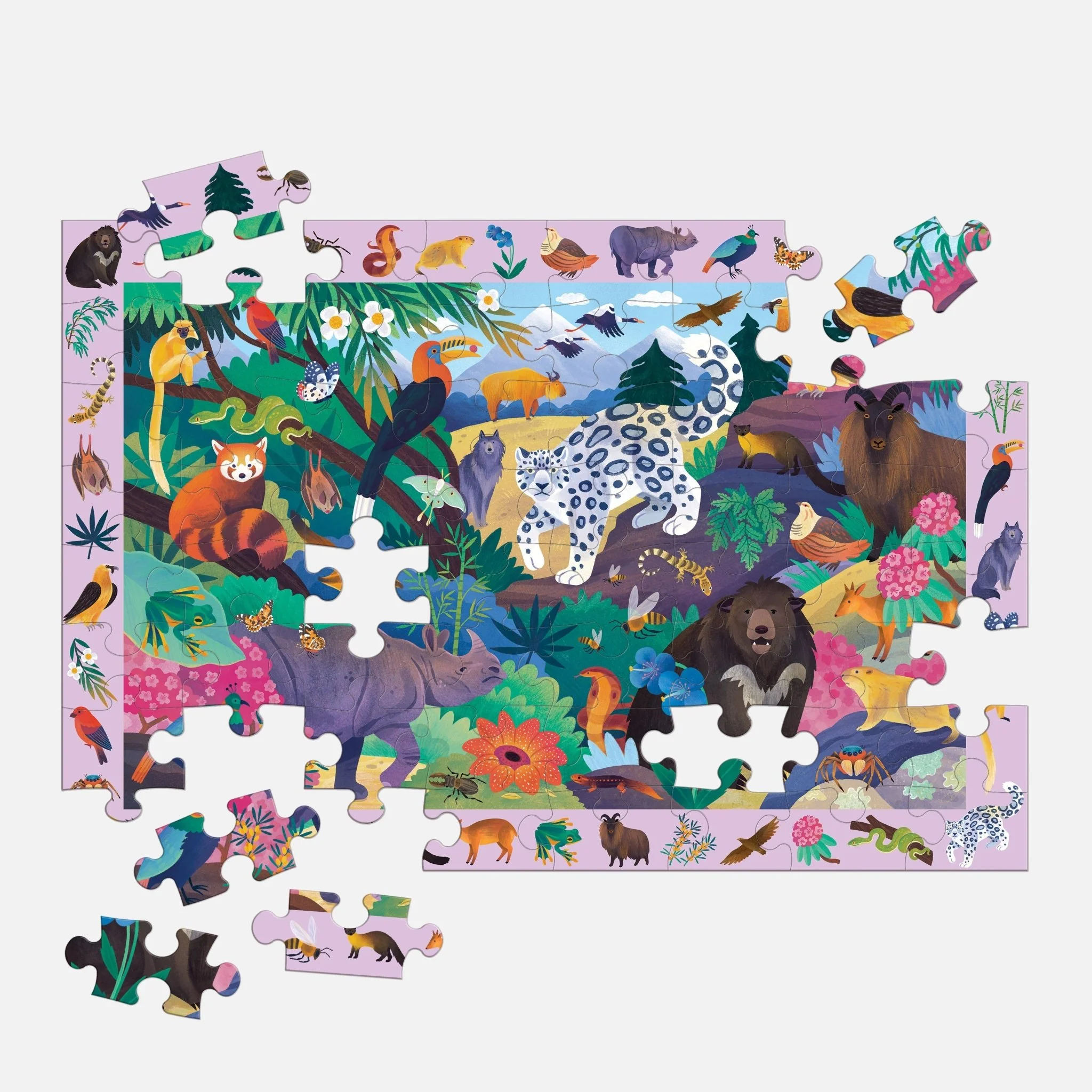 In the Mountains 64 Piece Search & Find Puzzle - Image 4