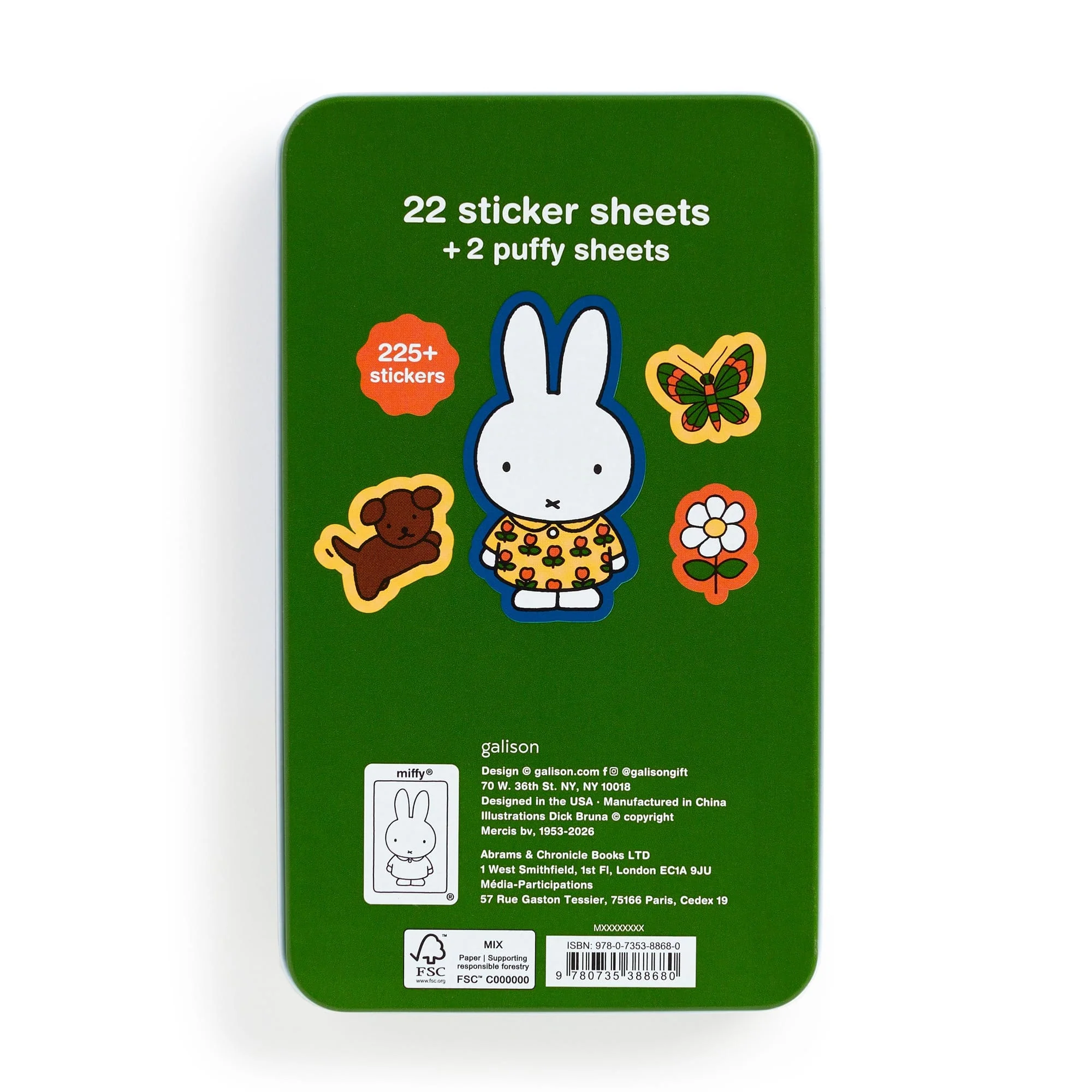 Miffy Sticker Tin - Image 10