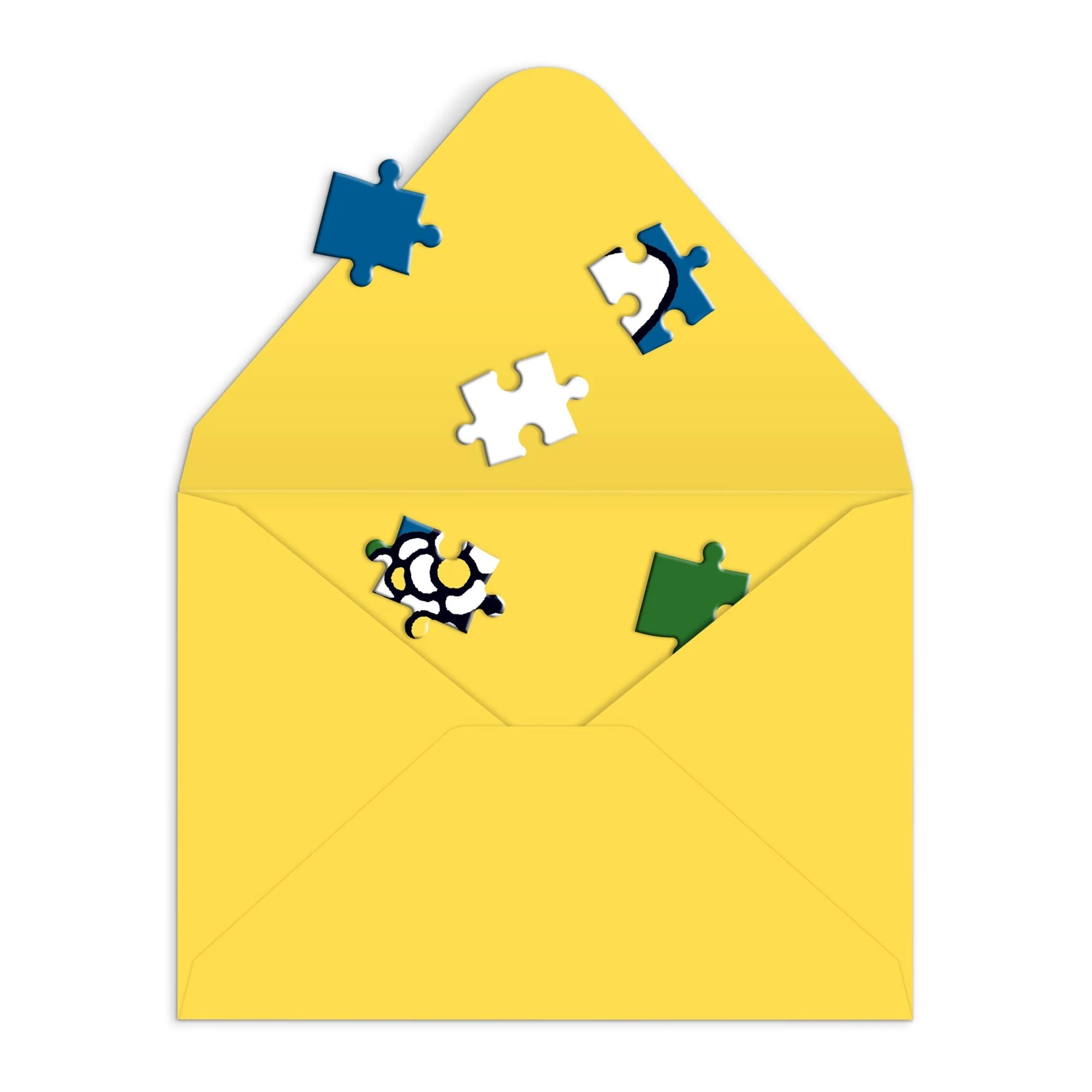 Miffy with Flowers Greeting Card Puzzle - Image 3