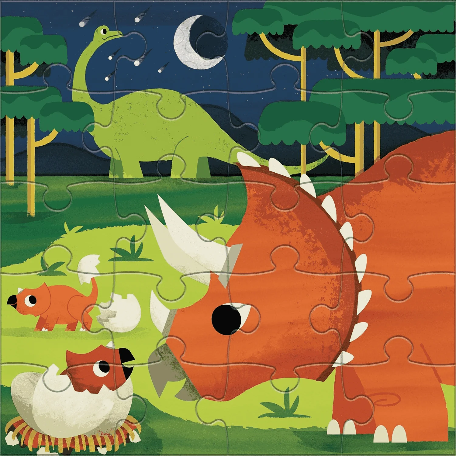 Mighty Dinosaurs Magnetic Puzzle - Image 3