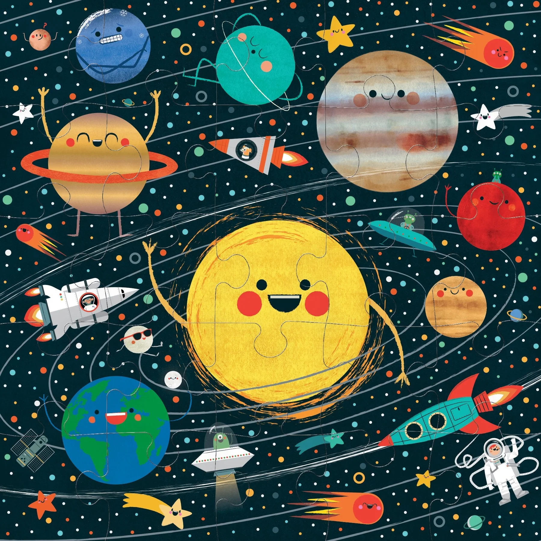 Solar System Jumbo Puzzle - Image 2