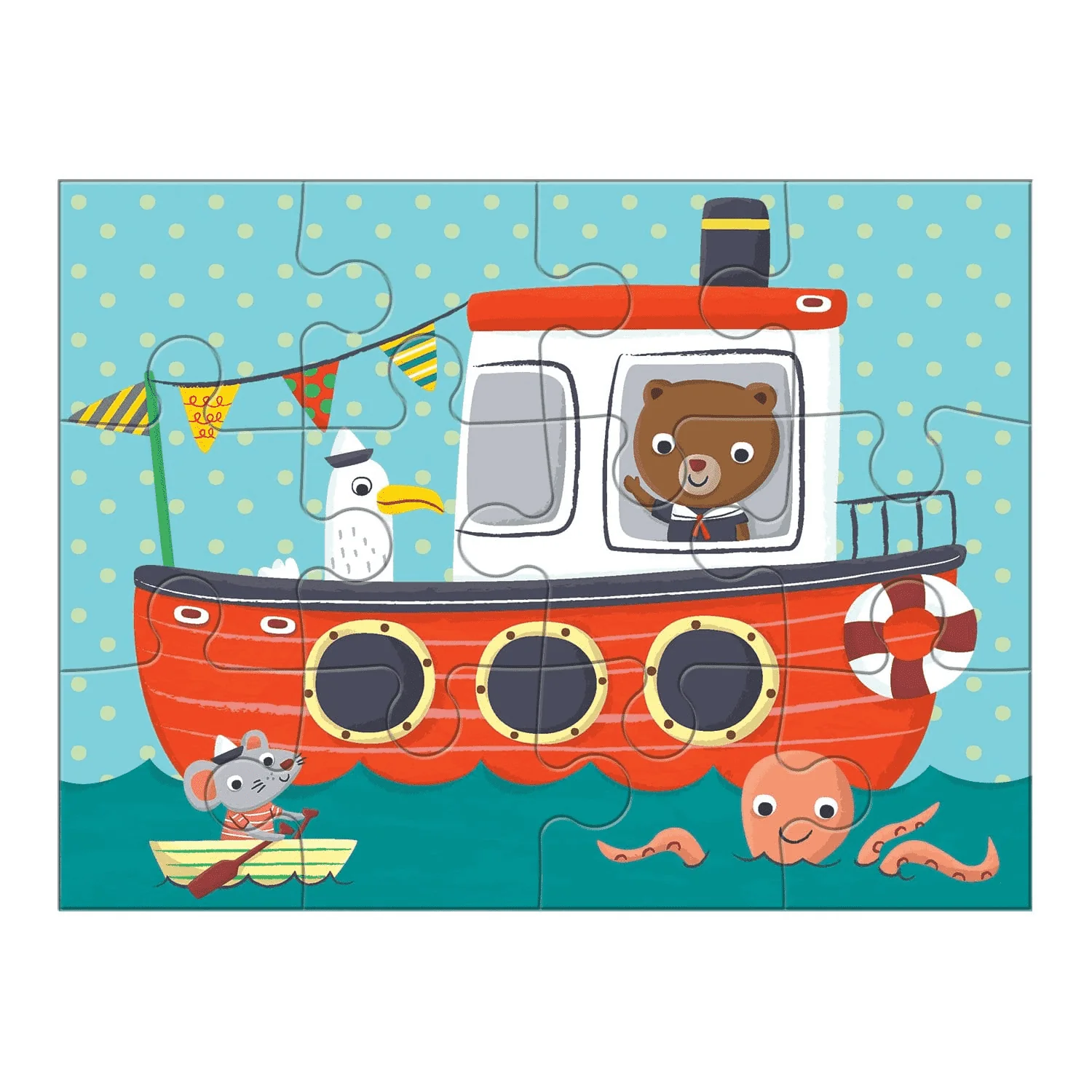 Transportation 4-In-a-Box Progressive Puzzle - Image 6