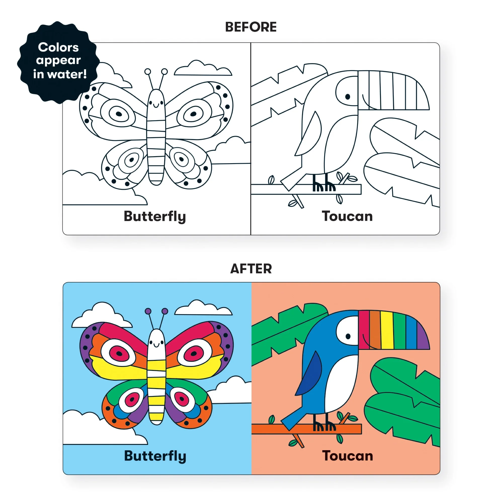 Wild Rainbow Color Magic Bath Book - Image 3