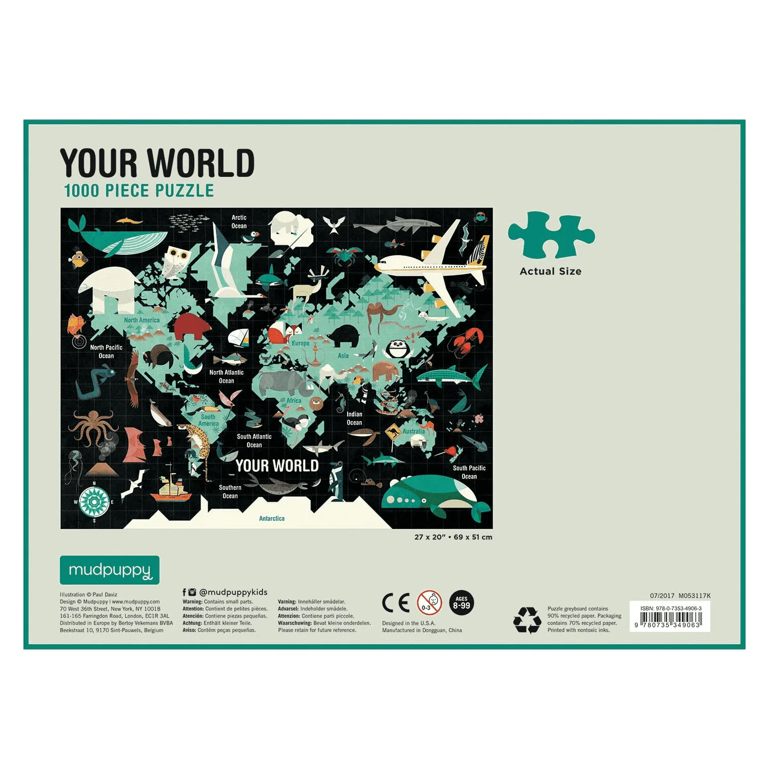 Your World 1000 Piece Family Puzzle - Image 3